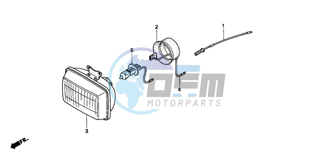 HEADLIGHT UNIT (CM)