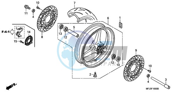 FRONT WHEEL