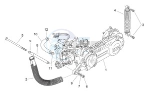 SR 50 H2O Di-Tech e2 drawing Engine (Ditech)