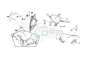 EURO MX EU2 - 150 cc drawing HANDLEBAR