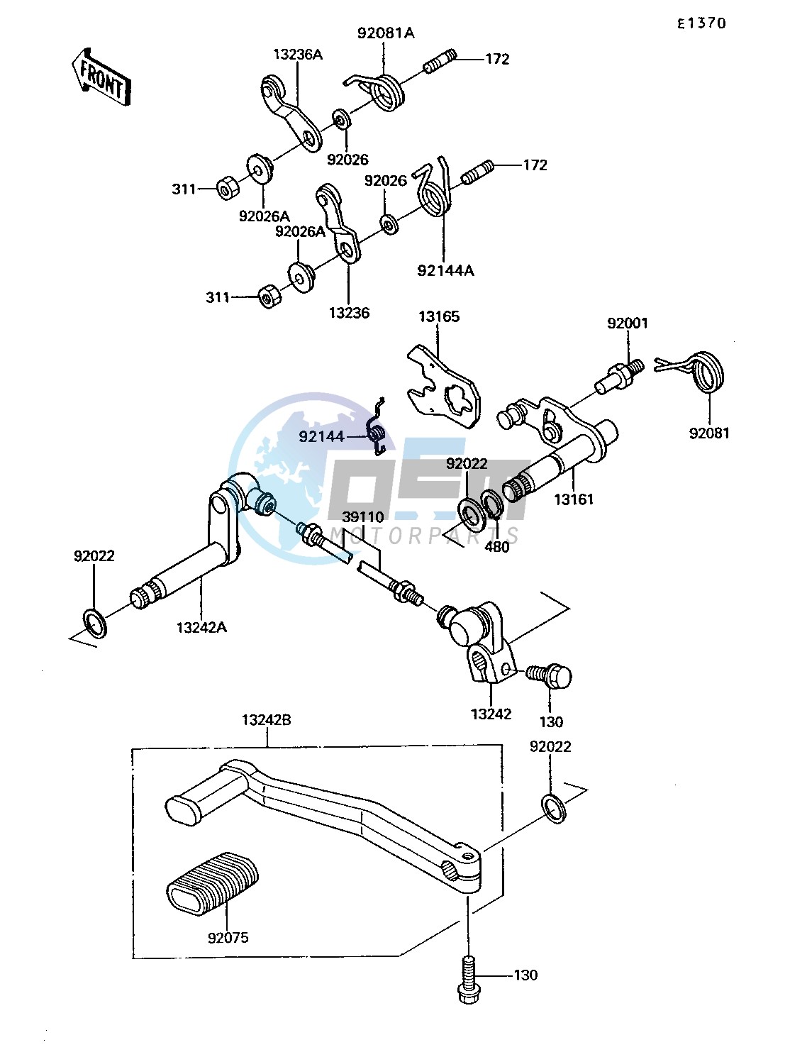 GEAR CHANGE MECHANISM