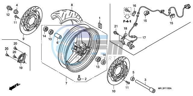 FRONT WHEEL