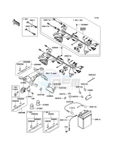 KVF360 KVF360-B3 EU drawing Chassis Electrical Equipment