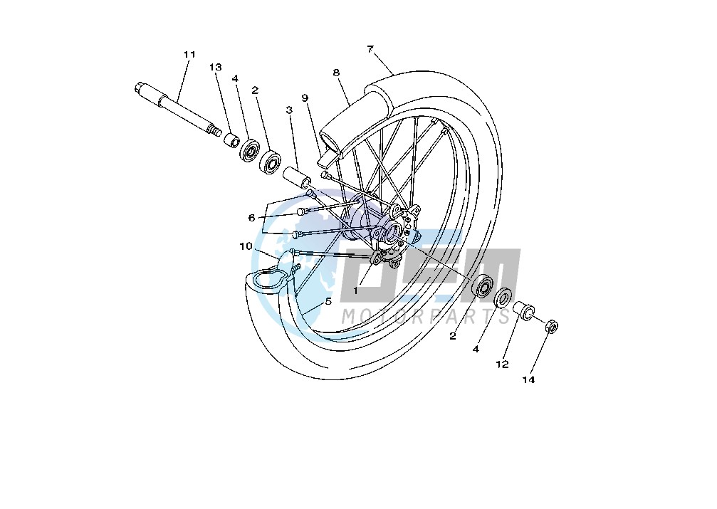 FRONT WHEEL