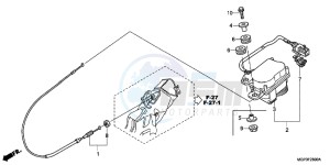 CBR1000RRE Fireblade 2ED drawing SERVO MOTOR