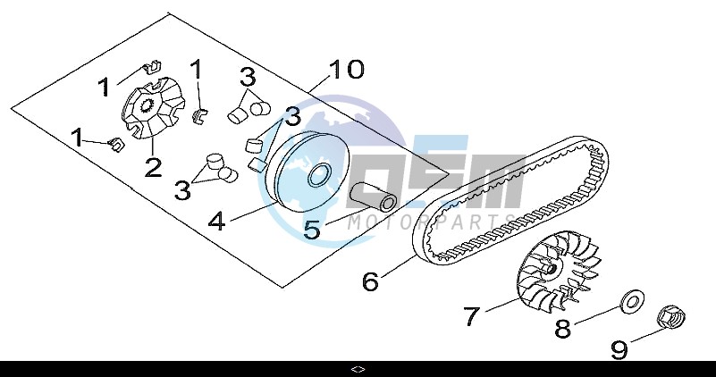 MOVABLE DRIVE FACE ASSY