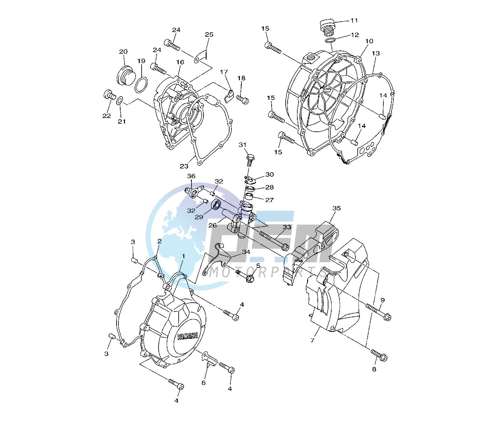 CRANKCASE COVER 1