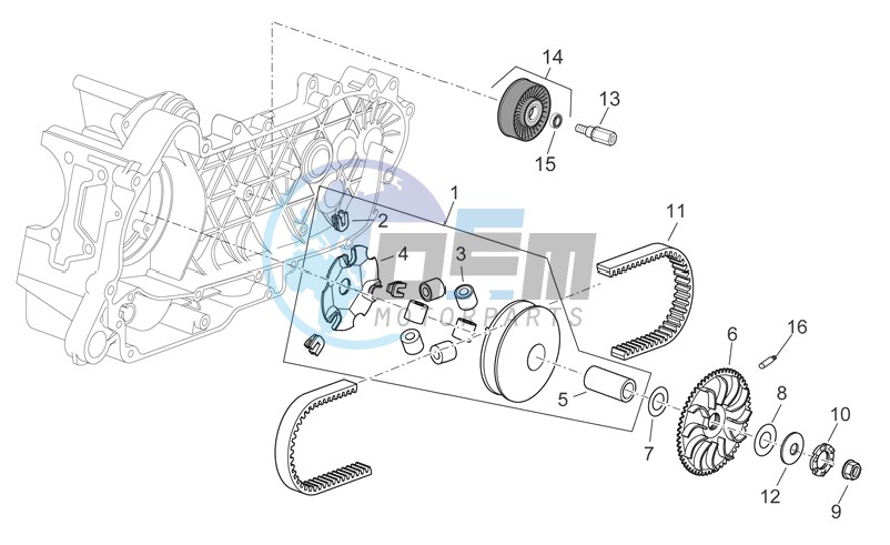 Variator assembly