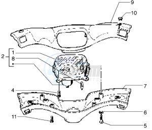 free 100 drawing Speedometers Kms. - handlebar cover