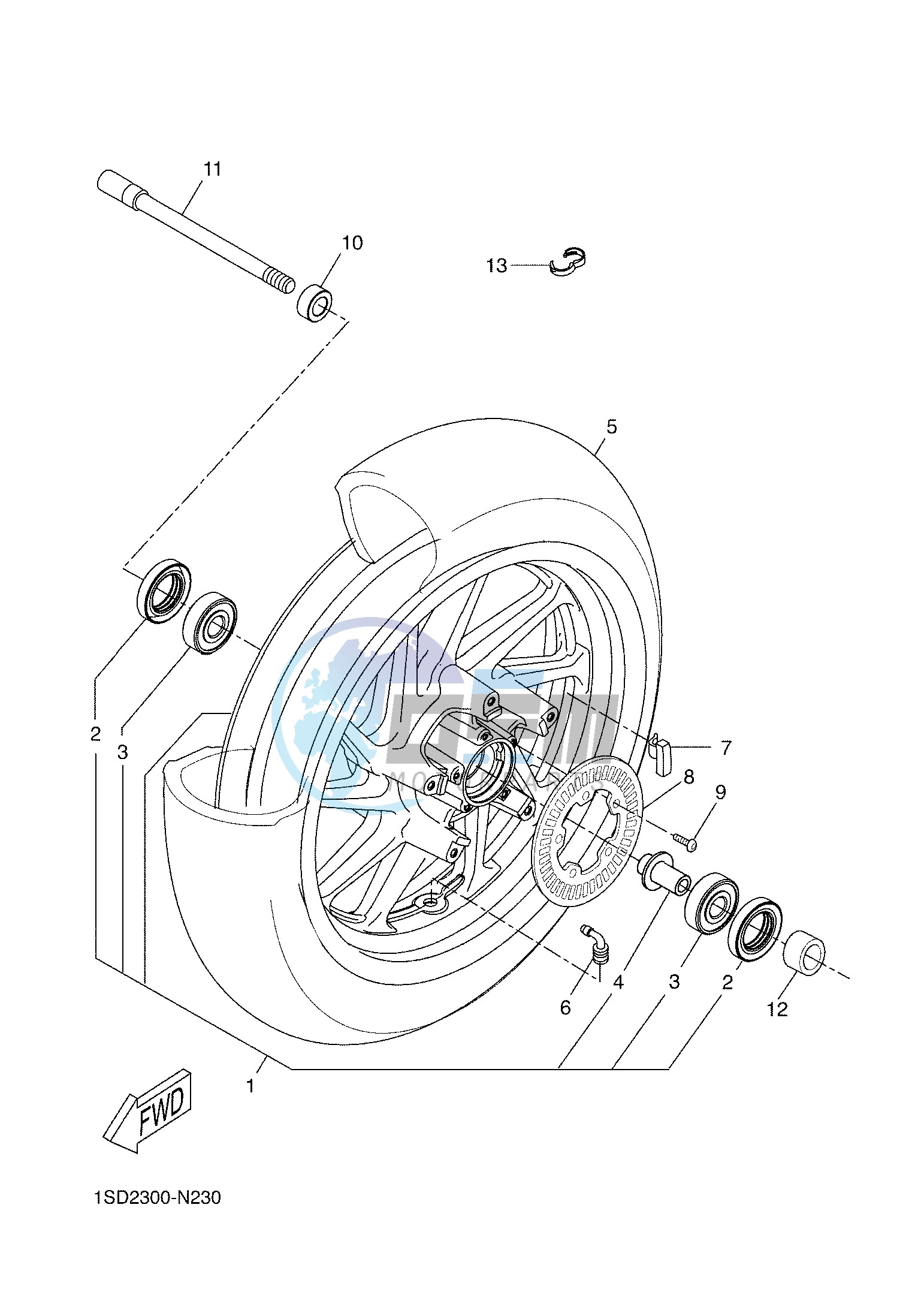 FRONT WHEEL