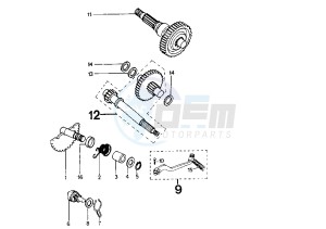 SV GEO - 50 cc drawing STARTER