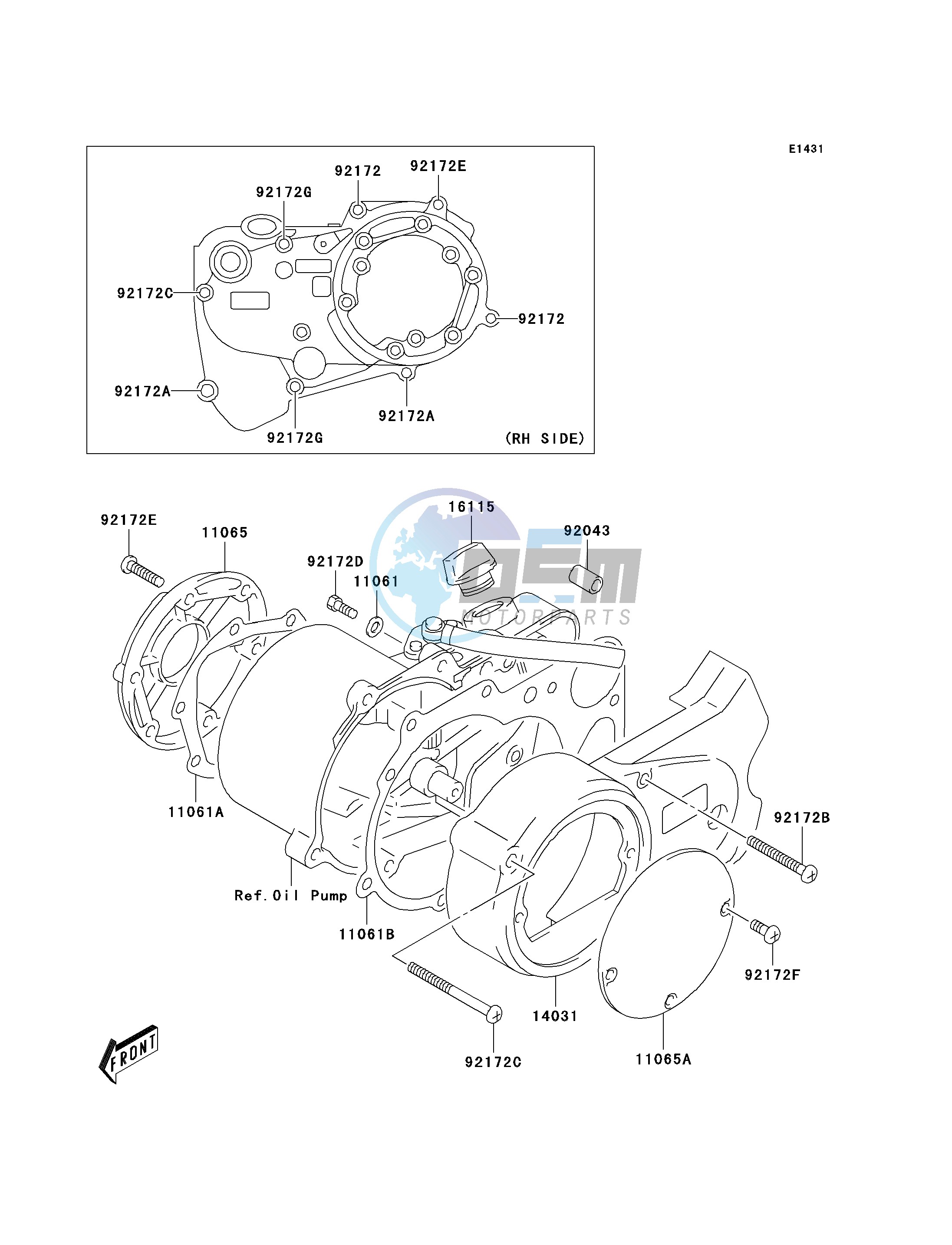 ENGINE COVER-- S- -