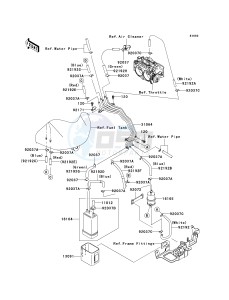 VN 2000 J [VULCAN 2000 CLASSIC LT] (8F-9F) 0J9F drawing FUEL EVAPORATIVE SYSTEM-- CA- -