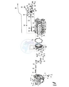 PASSING 125 drawing Oil Sump and Oil Filter Assembly