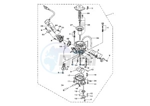 XC VERSITY 300 drawing CARBURETOR