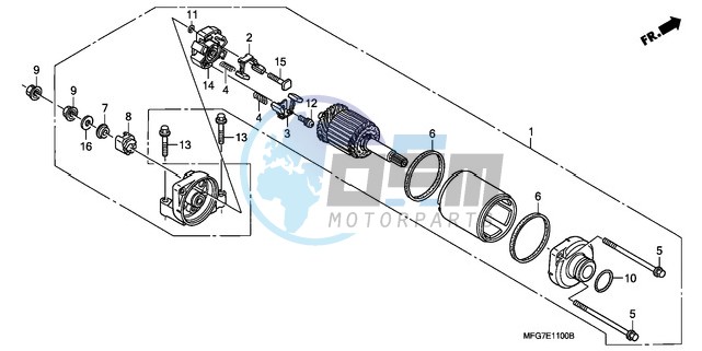 STARTING MOTOR