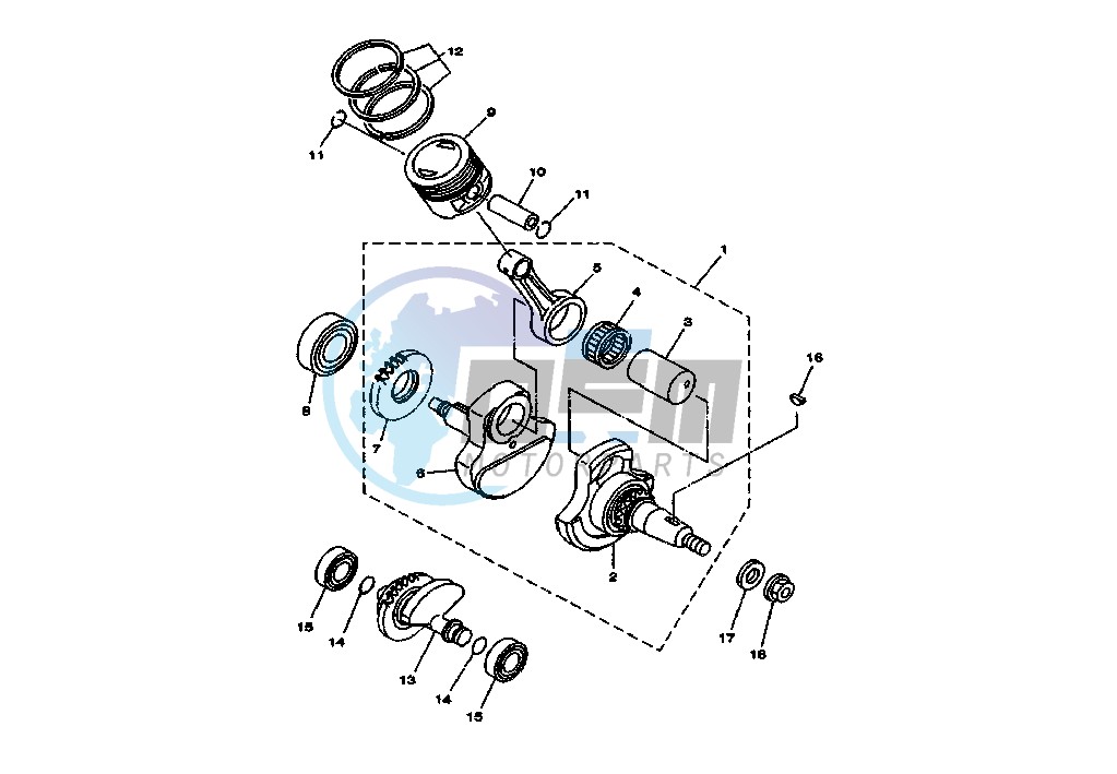 CRANKSHAFT - PISTON