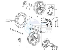 ELYSEO - 100 cc drawing WHEELS