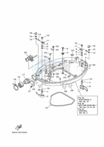 F115BETX drawing BOTTOM-COVER-1