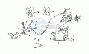 Nevada 350 Club Club drawing Brake caliper