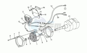 GT 1000 drawing Ducati alternator