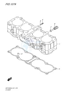 GSF-1250S ABS BANDIT EU drawing CYLINDER