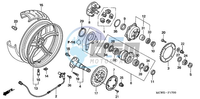 REAR WHEEL