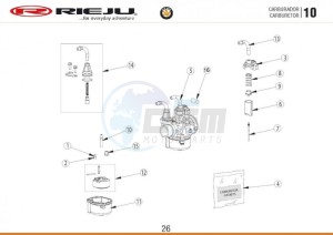 BYE-BIKE-25-KM-H-EURO4-HOLLAND-GREY drawing CARBURETTOR