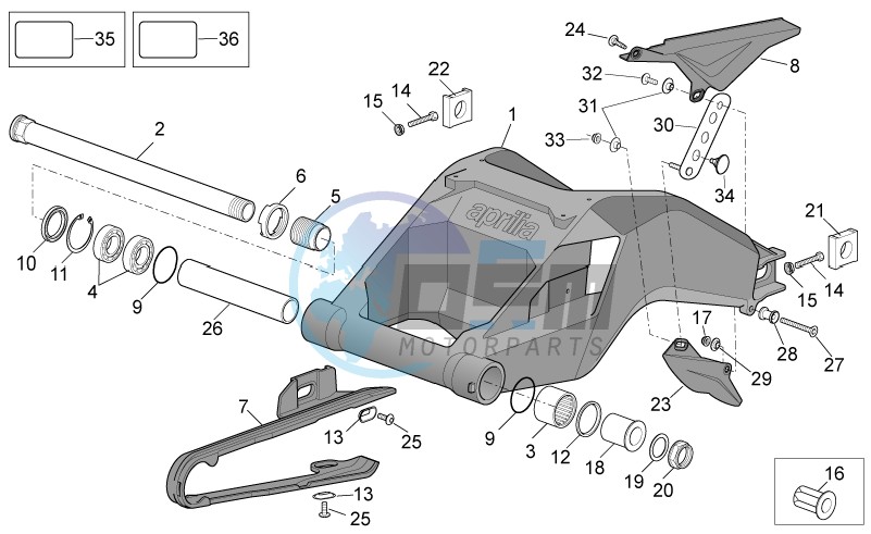 Swing arm