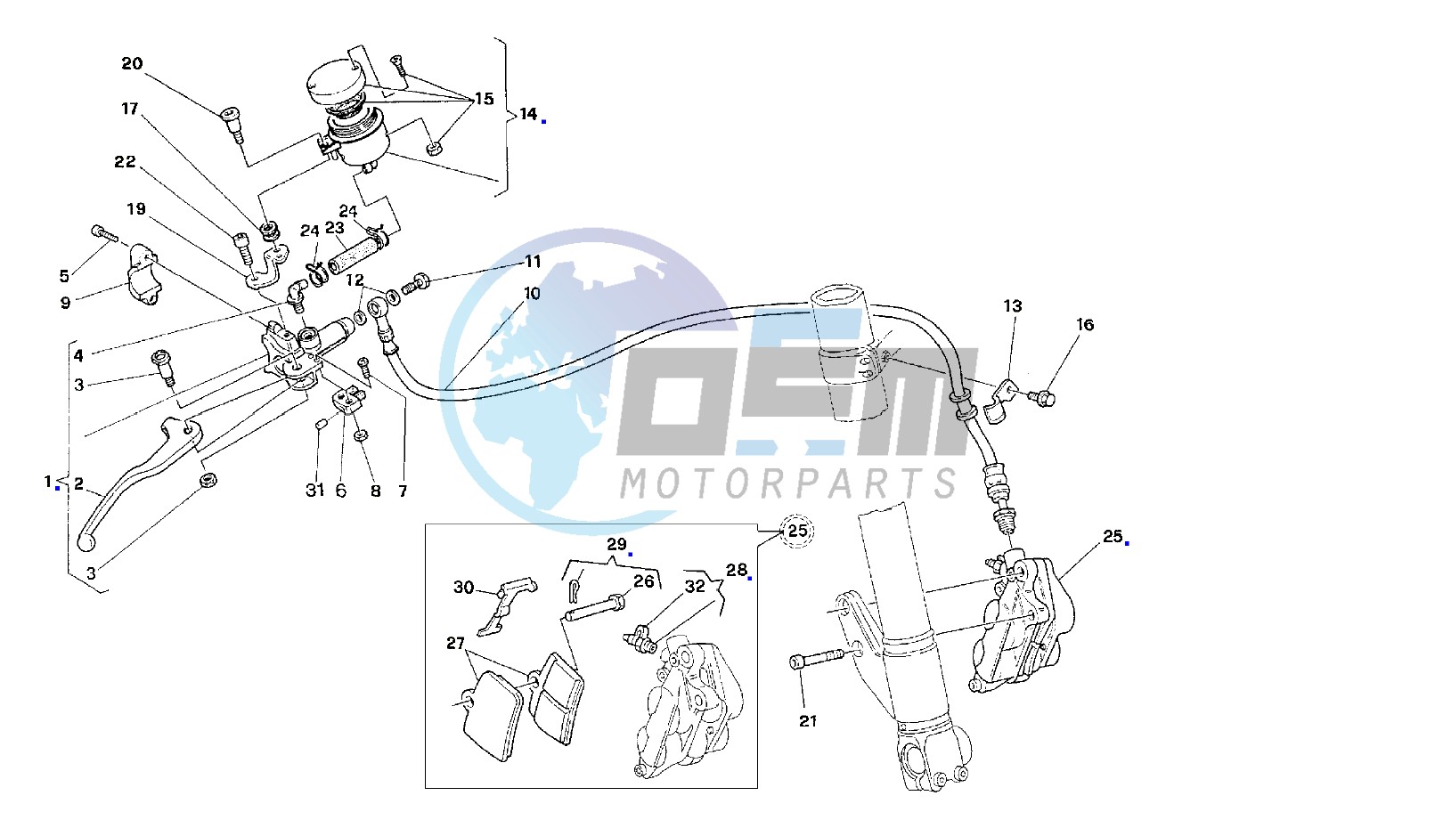 FRONT BRAKE SYSTEM