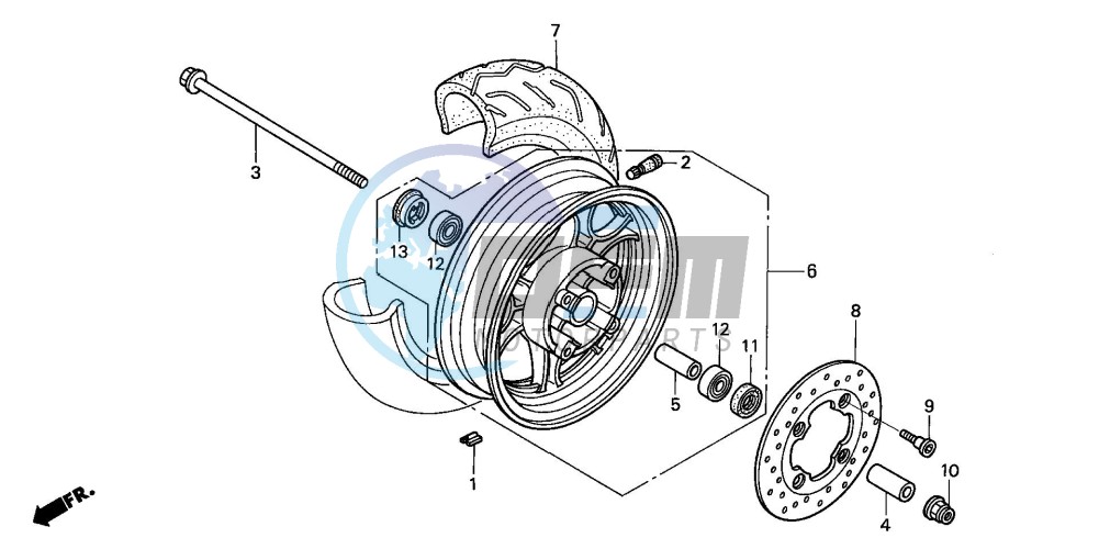 FRONT WHEEL