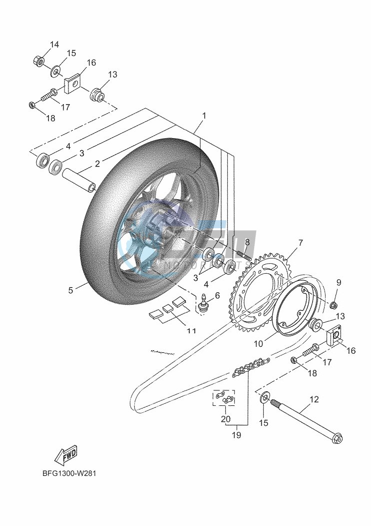 REAR WHEEL