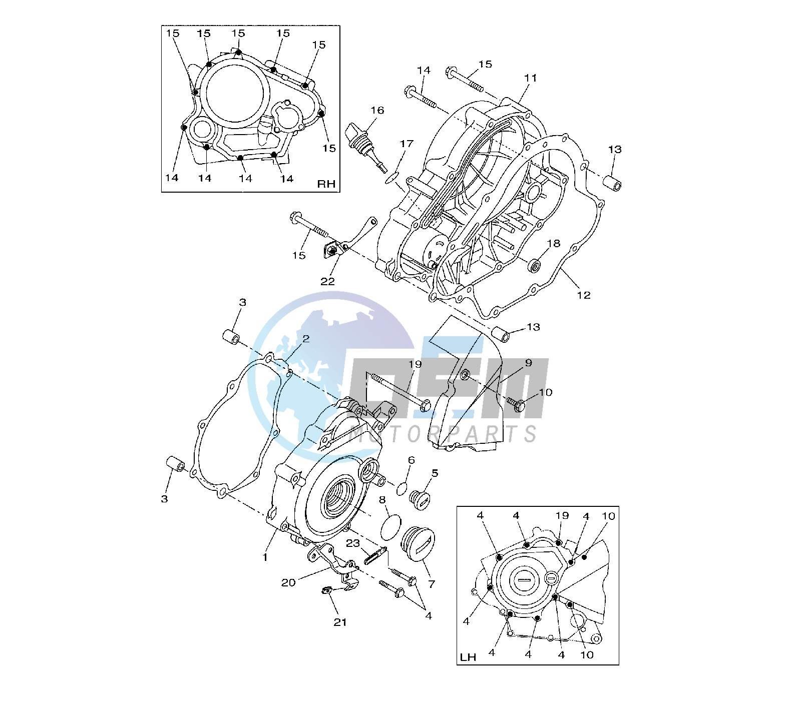 CRANKCASE COVER