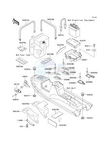 JF 650 A [X2] (A6-A9) [X2] drawing HULL FITTINGS