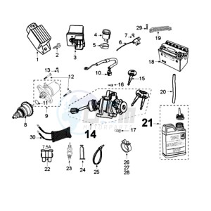 KISBEE drawing ELECTRIC PART