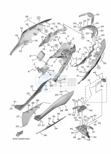 CZD300D-A XMAX 300 (BGS3) drawing CRANKSHAFT & PISTON