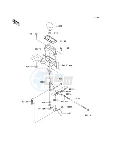 KVF 650 A [PRAIRIE 650 4X4] (A2) [PRAIRIE 650 4X4] drawing CONTROL