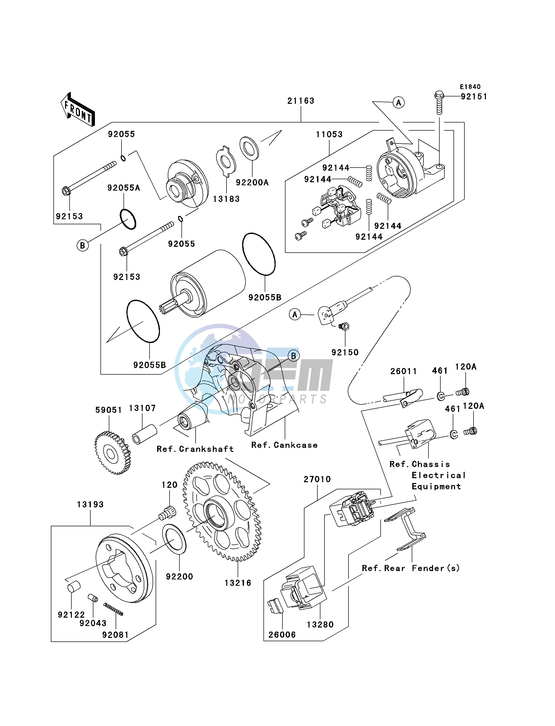 STARTER MOTOR