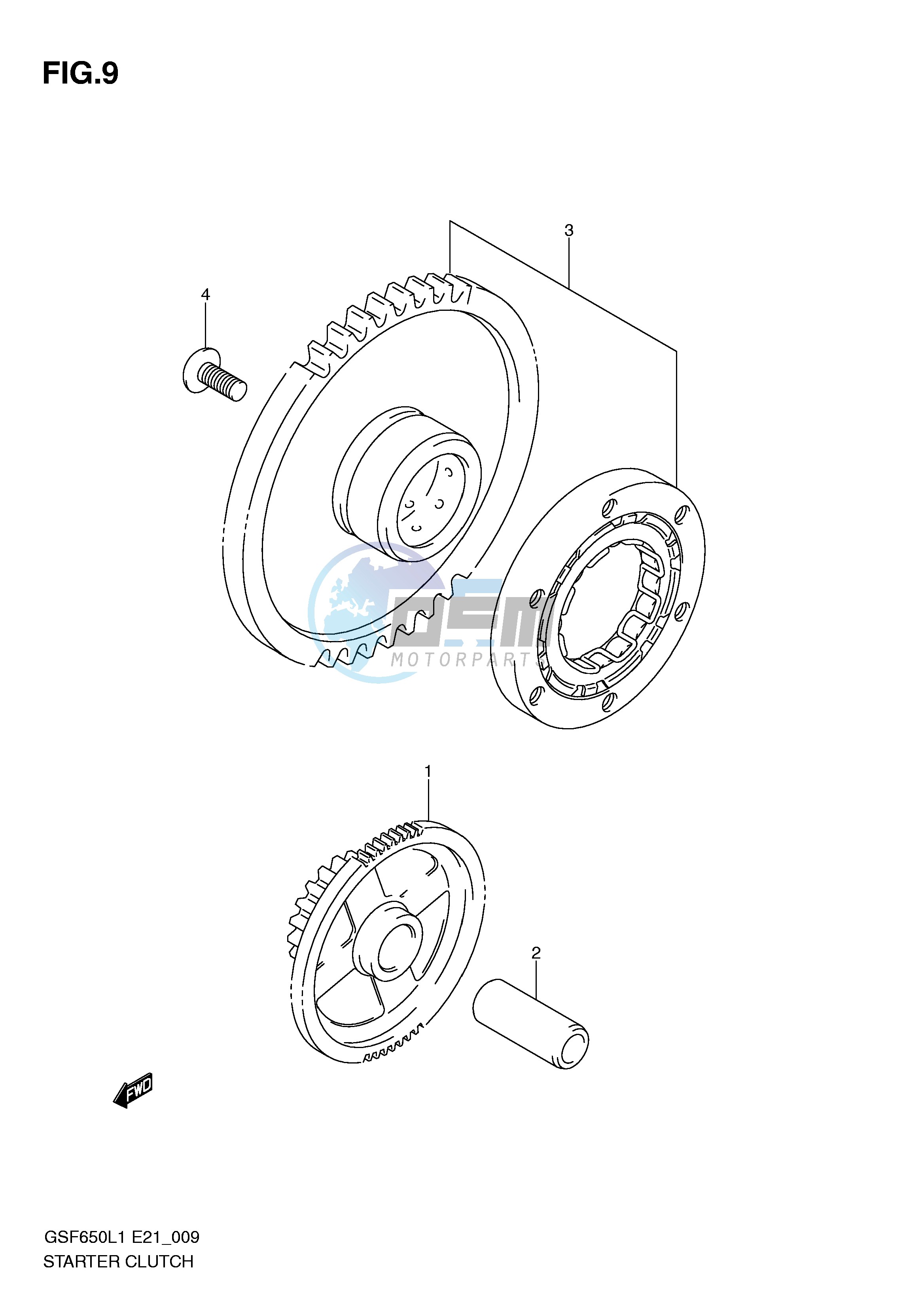 STARTER CLUTCH