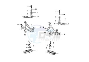 XPS T - 50 cc drawing FOOTREST