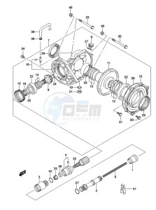 LT-A500X(Z) drawing FINAL BEVEL GEAR (REAR)