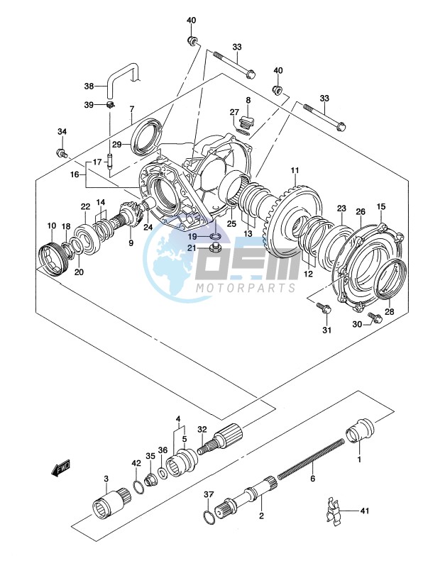 FINAL BEVEL GEAR (REAR)