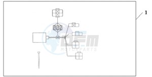 NT700VAA UK - (E / ABS MKH) drawing FOG LIGHT CONTROLLER