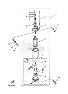 F25AE-NV drawing STARTING-MOTOR