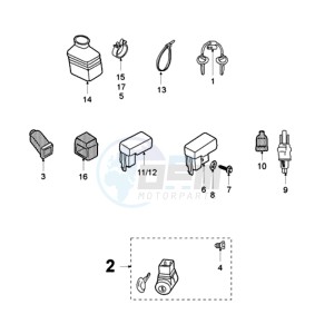 FOX A2 BE drawing ELECTRIC PART