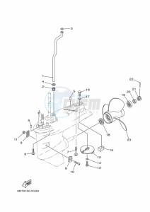 F40FETL drawing LOWER-CASING-x-DRIVE-2