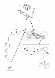 XSR125 LEGACY MTM125-C (BLA1) drawing ELECTRICAL 3