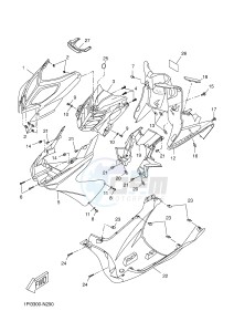 NS50N NITRO NAKED (1PL2 1PL2) drawing LEG SHIELD