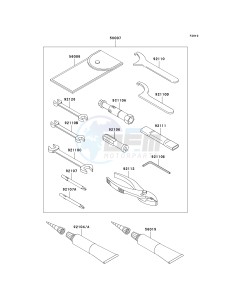 VN 900 B [VULCAN 900 CLASSIC] (6F-9F) B9F drawing OWNERS TOOLS