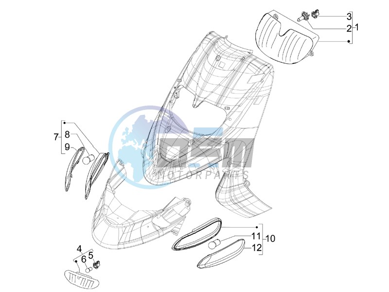 Head lamp - Turn signal lamps